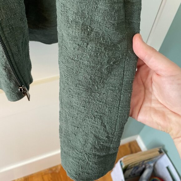 Vince Green Asymmetrical Motorcycle Jacket Size XS - Picture 11 of 11